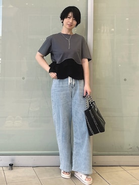 YO-KOさん（レディース・169cm）の春コーディネート