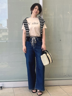 YO-KOさん(レディース・169cm)の春コーディネート