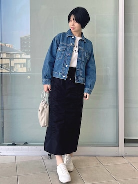 「シンプルスタイル」｜YO-KOさん（レディース・169cm）の春コーディネート