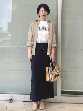 YO-KOさん(レディース・169cm)の春コーディネート