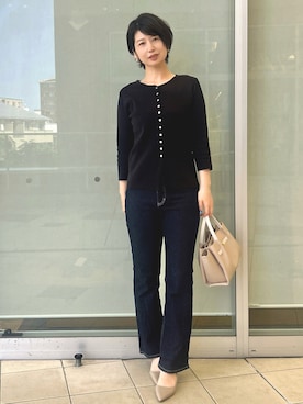 YO-KOさん（レディース・169cm）の秋コーディネート