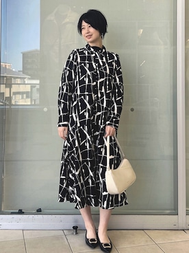 「OPAQUE.CLIP（オペークドットクリップ）のアイテム」を使った、yokoさん（レディース・169cm）の春コーディネート