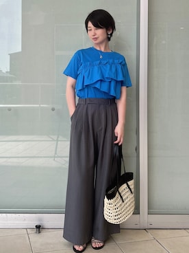 YO-KOさん(レディース・169cm)の春コーディネート