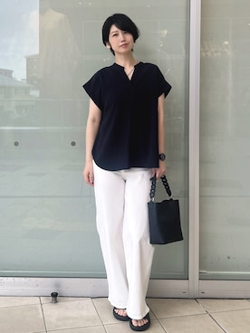 YO-KOさん(レディース・169cm)の夏コーディネート