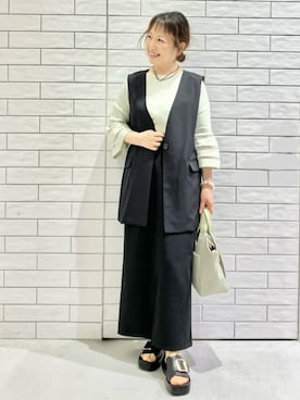 yさん（レディース・148cm）の春コーディネート