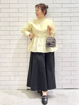 「UNTITLED（アンタイトル）のアイテム（ワンピース/ドレス）」を使った、yさん（レディース・148cm）の冬コーディネート