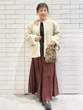 yさん(レディース・148cm)の冬コーディネート