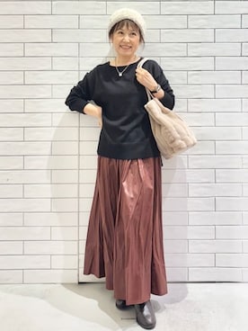 yさん(レディース・148cm)の冬コーディネート