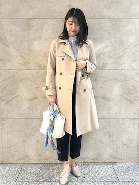 「index（インデックス）のアイテム（ジャケット/アウター）」を使った、このかさん（レディース・165cm）の冬コーディネート