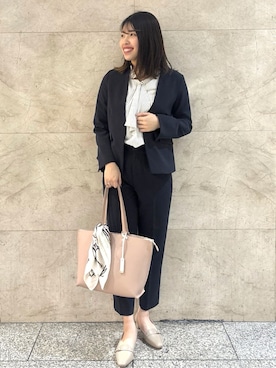 「index（インデックス）のアイテム（パンツ）」を使った、このかさん（レディース・165cm）の冬コーディネート