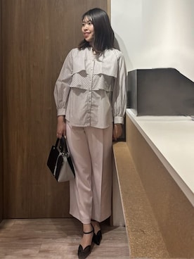 「index（インデックス）のアイテム（トップス）」を使った、このかさん（レディース・165cm）の春コーディネート