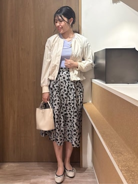 「index（インデックス）のアイテム（テーラードジャケット）」を使った、このかさん（レディース・165cm）の春コーディネート