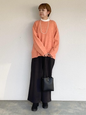 ひらしーさん（レディース・164cm）の冬コーディネート