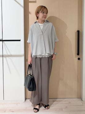 ひらしーさん（レディース・164cm）の夏コーディネート