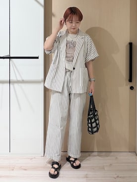 ひらしーさん(レディース・164cm)の夏コーディネート