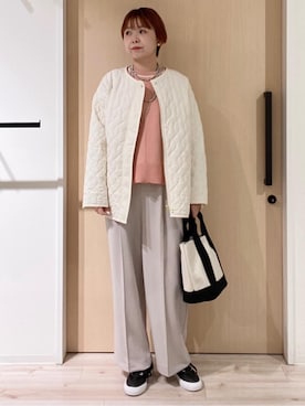 「SHOO・LA・RUE（シューラルー）のアイテム」を使った、ひらしーさん（レディース・164cm）の冬コーディネート