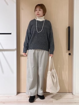 ひらしーさん（レディース・164cm）の冬コーディネート