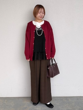 ひらしーさん（レディース・164cm）の秋コーディネート