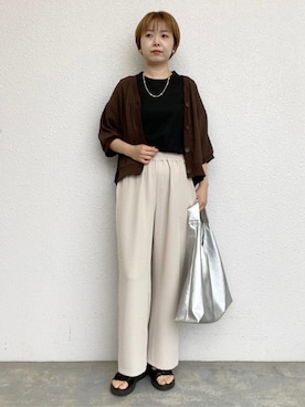 ひらしーさん(レディース・163cm)の夏コーディネート