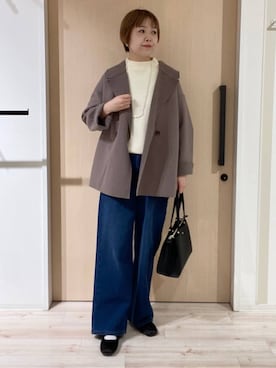 ひらしーさん（レディース・164cm）の冬コーディネート