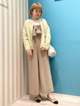 ひらしーさん（レディース・163cm）の春コーディネート