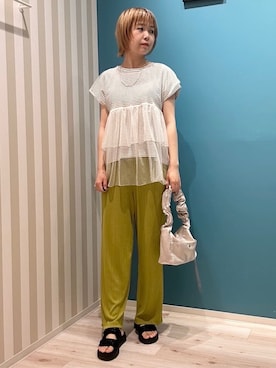 ひらしーさん(レディース・163cm)の春コーディネート