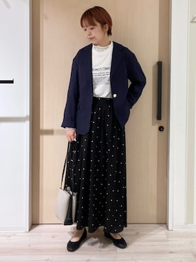 ひらしーさん(レディース・164cm)の春コーディネート