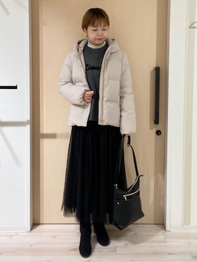 ひらしーさん（レディース・164cm）の冬コーディネート