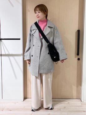ひらしーさん（レディース・164cm）の冬コーディネート