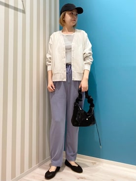 ひらしーさん（レディース・163cm）の春コーディネート