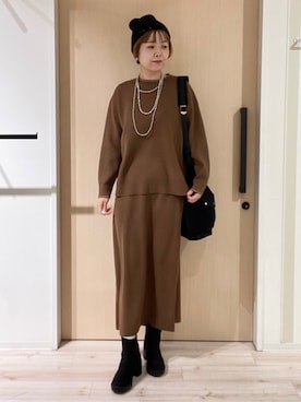 ひらしーさん(レディース・164cm)の冬コーディネート
