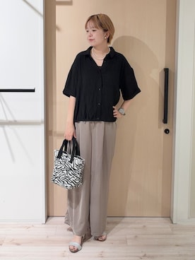ひらしーさん（レディース・164cm）の夏コーディネート