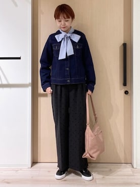 「SHOO・LA・RUE（シューラルー）のアイテム」を使った、ひらしーさん（レディース・164cm）の冬コーディネート