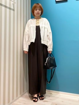 ひらしーさん（レディース・163cm）の夏コーディネート