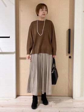 ひらしーさん(レディース・164cm)の冬コーディネート