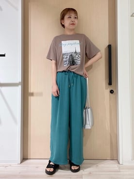 ひらしーさん(レディース・163cm)の夏コーディネート
