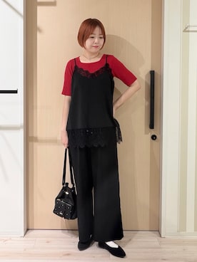 「Lee（リー）のアイテム（バッグ）」を使った、ひらしーさん（レディース・164cm）の秋コーディネート