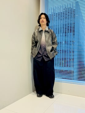 「tk.TAKEO KIKUCHI（ティーケータケオキクチ）のアイテム」を使った、Hisashiさん（メンズ・166cm）の春コーディネート