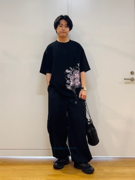「tk.TAKEO KIKUCHI（ティーケータケオキクチ）のアイテム」を使った、Hisashiさん（メンズ・166cm）の春コーディネート