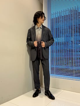 「tk.TAKEO KIKUCHI（ティーケータケオキクチ）のアイテム」を使った、Hisashiさん（メンズ・166cm）の春コーディネート