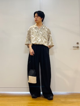 「tk.TAKEO KIKUCHI（ティーケータケオキクチ）のアイテム」を使った、Hisashiさん（メンズ・166cm）の春コーディネート