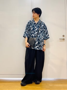 「tk.TAKEO KIKUCHI（ティーケータケオキクチ）のアイテム」を使った、Hisashiさん（メンズ・166cm）の春コーディネート