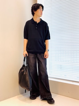 「tk.TAKEO KIKUCHI（ティーケータケオキクチ）のアイテム」を使った、Hisashiさん（メンズ・166cm）の春コーディネート
