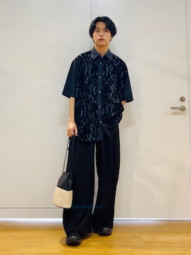 「tk.TAKEO KIKUCHI（ティーケータケオキクチ）のアイテム」を使った、Hisashiさん（メンズ・166cm）の春コーディネート