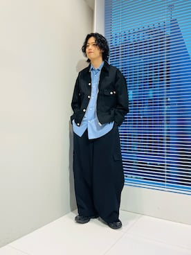 「tk.TAKEO KIKUCHI（ティーケータケオキクチ）のアイテム」を使った、Hisashiさん（メンズ・166cm）の春コーディネート