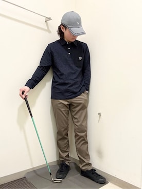 「adabat（アダバット）のアイテム」を使った、やすさん（メンズ・167cm）の春コーディネート