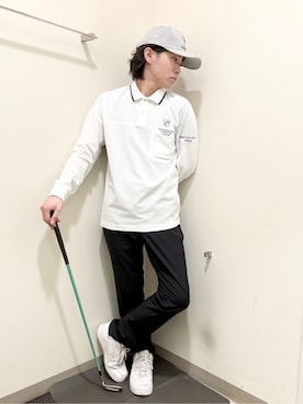 「adabat（アダバット）のアイテム」を使った、やすさん（メンズ・167cm）の冬コーディネート