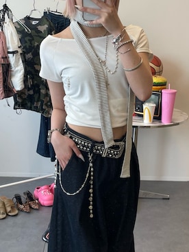 hnaadayoさん(レディース・161cm)の夏コーディネート