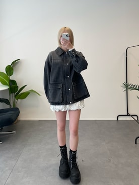 hnaadayoさん(レディース・161cm)の冬コーディネート