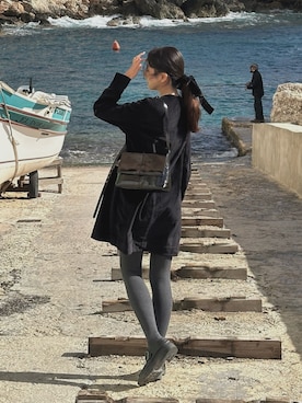 Sakiさん（骨格ストレート・レディース・159cm）の冬コーディネート